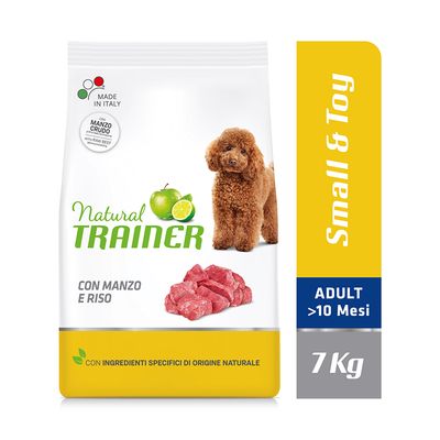 Trainer Dog Natural ADULT MINI mit Rind & Reis