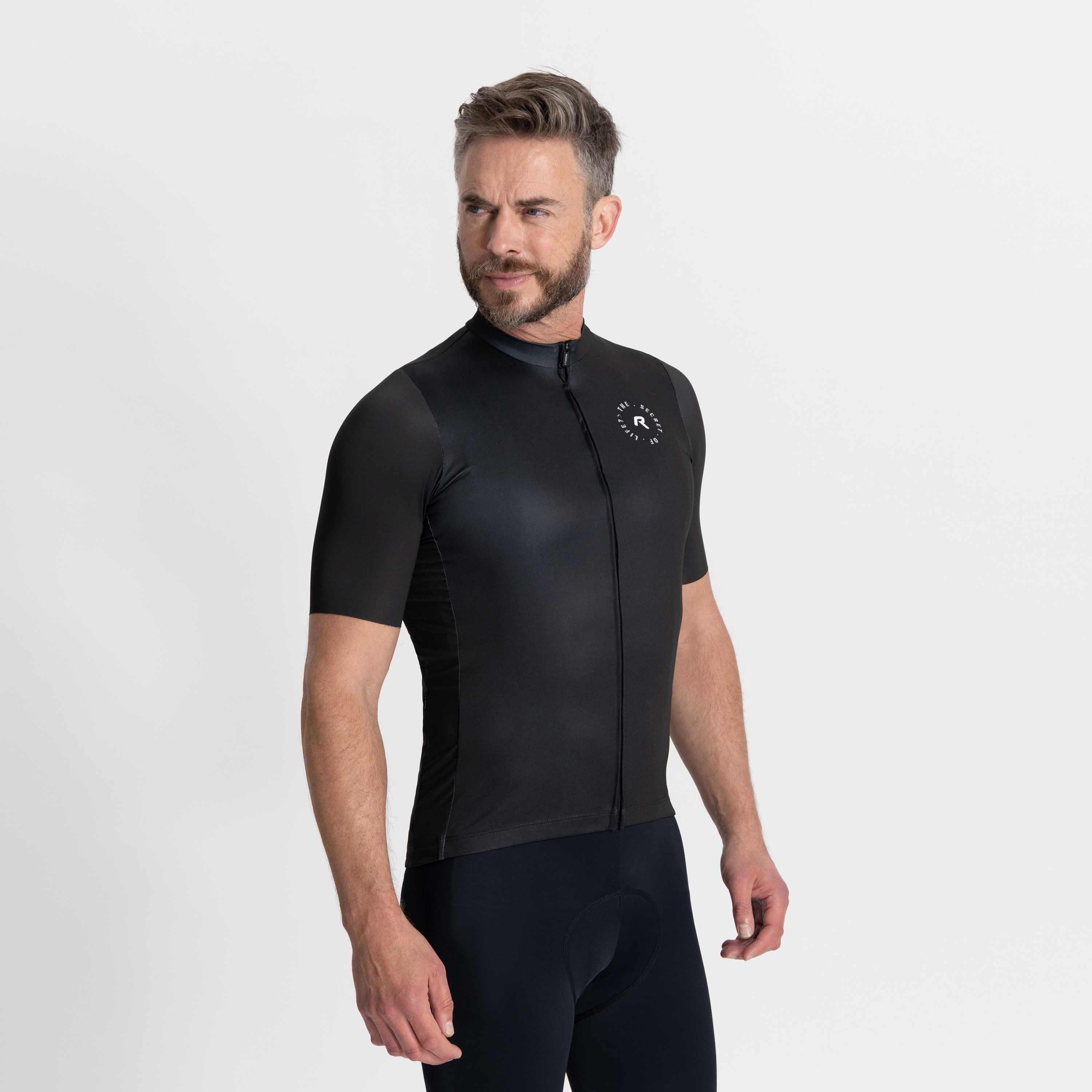 Rogelli S.O.L. Schwarz Herren Radtrikot Kurzarm