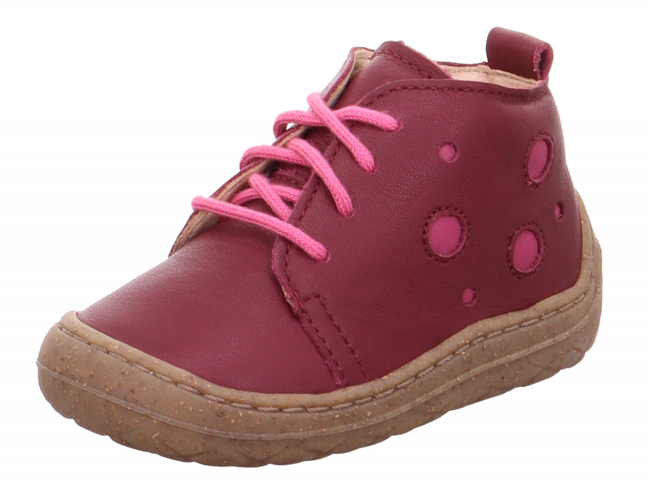 SATURNUS - Rot/PinkSneaker low mit Schnürung