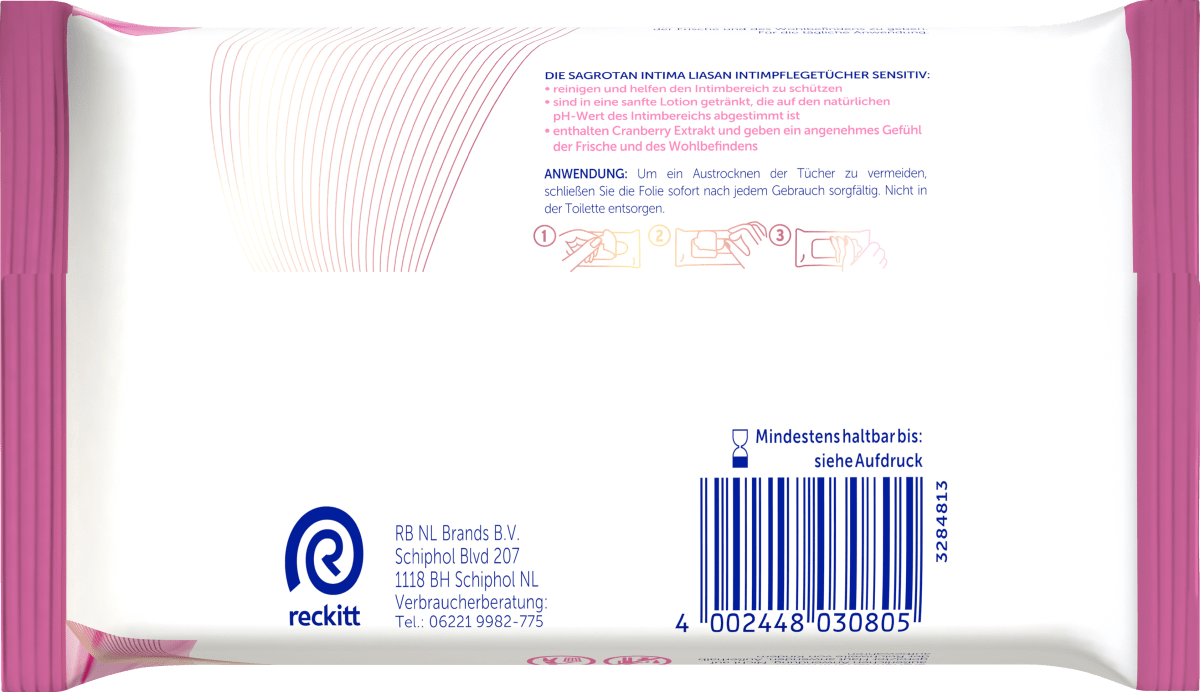 Intimpflegetücher Sensitive, 30 St
