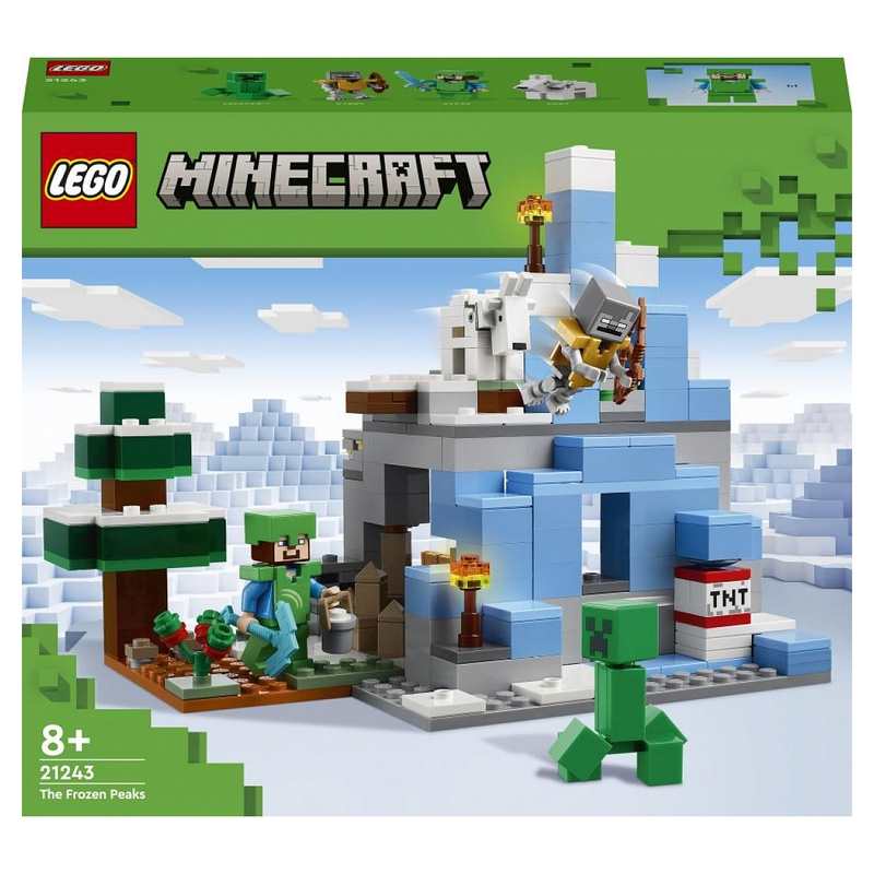 21243 Les pics gelés LEGO Minecraft