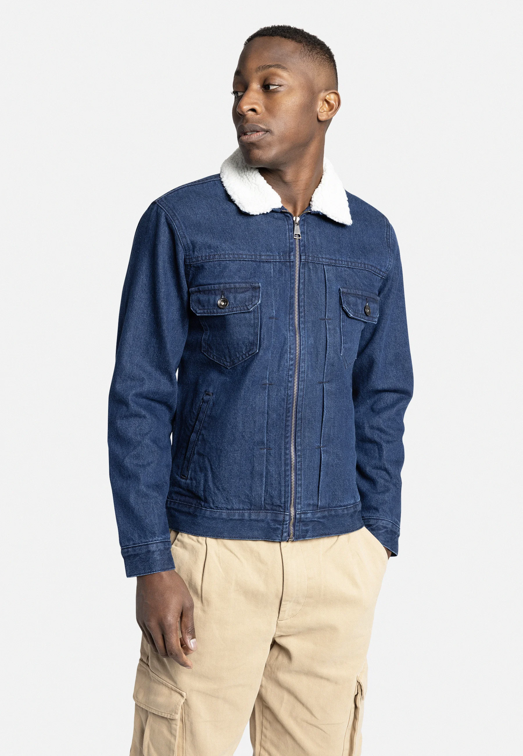 Redefinida Rebel DENNIS JACKET - Chaqueta vaquera