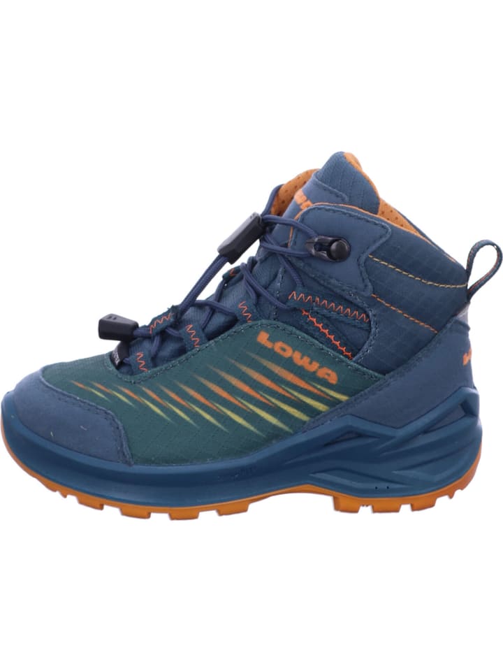 LOWA Outdoorschuhe ZIRROX II GTX MID JR in petrol/mango günstig kaufen