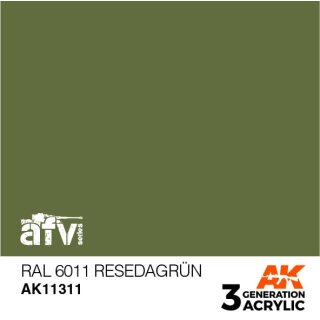 RAL 6011 Resedagrün (17 ml)