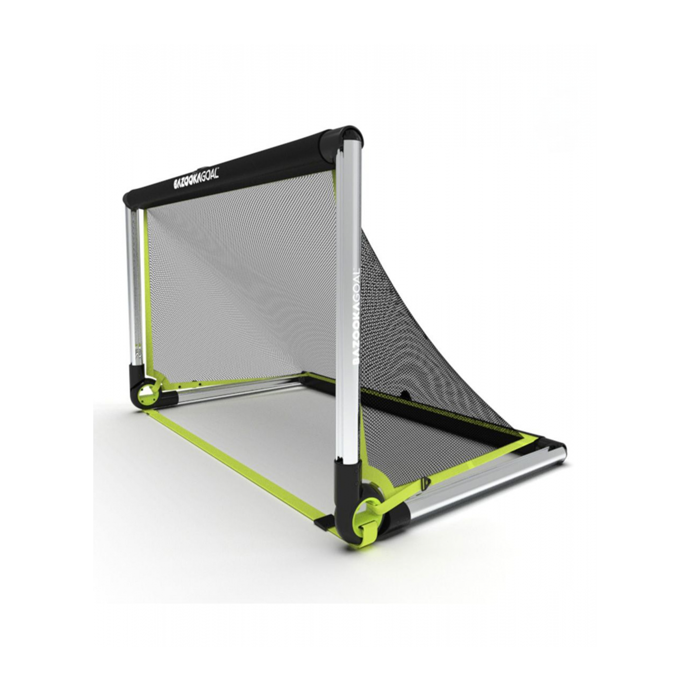 Bazookagoal ALUMINIUM Teleskoptor | 120x75 cm Schwarz