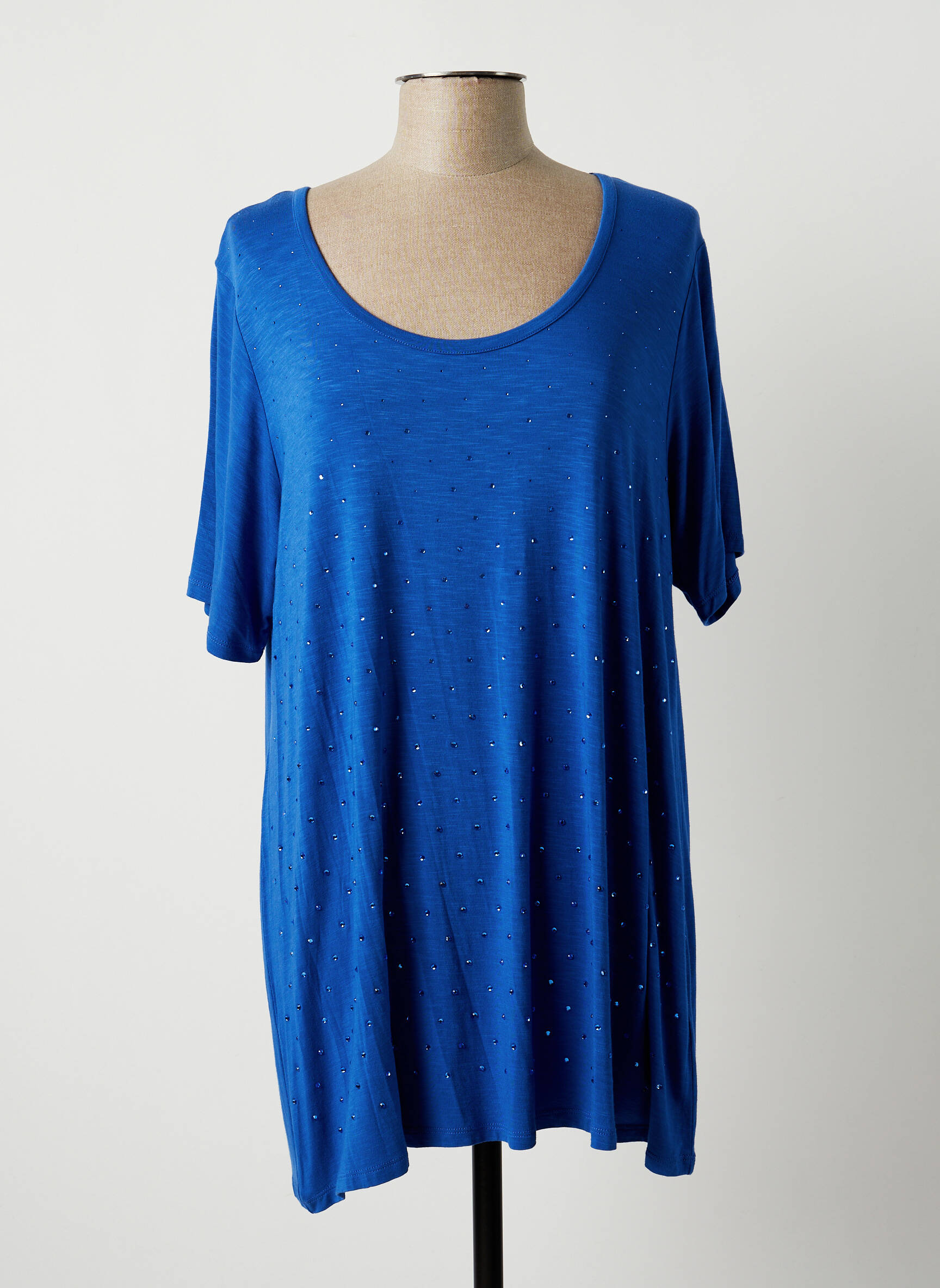 Fuegolita Tuniquemanchecourte Femme couleur bleu
