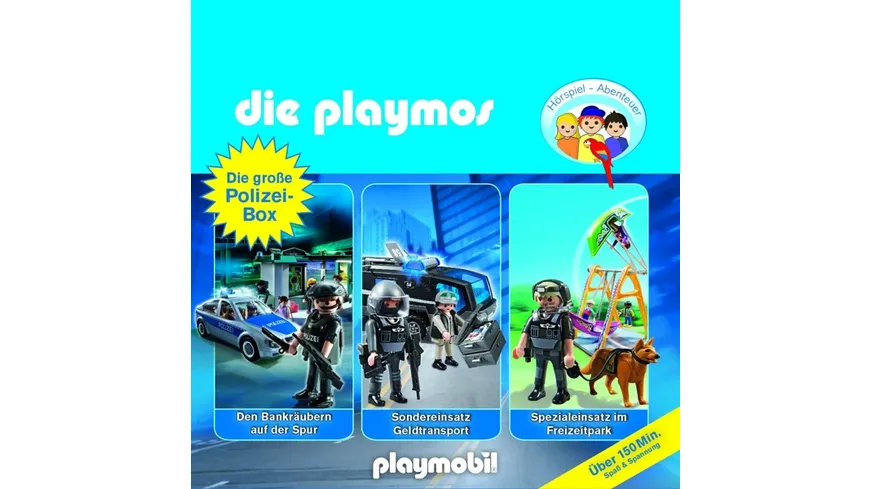 Die Große Polizei-Box 3 Hörspiel Abenteuer
