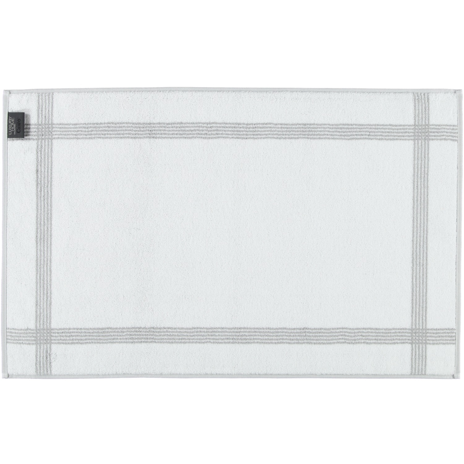 Cawö Badematten Two Tone 604 platin - 76
