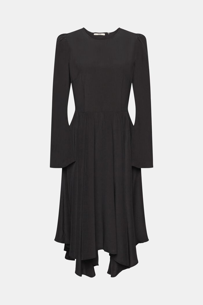 Langarmkleid in Midilänge