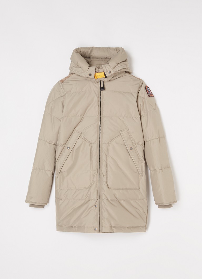 Jachetă Parajumpers Bear cu izolație lungă și glugă detașabilă