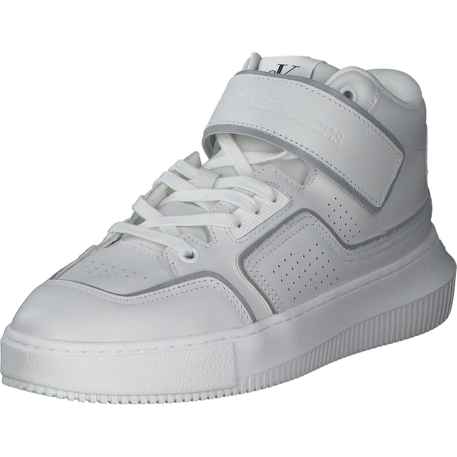 Calvin Klein YW0YW008II, Sneakers, Damen, Silber