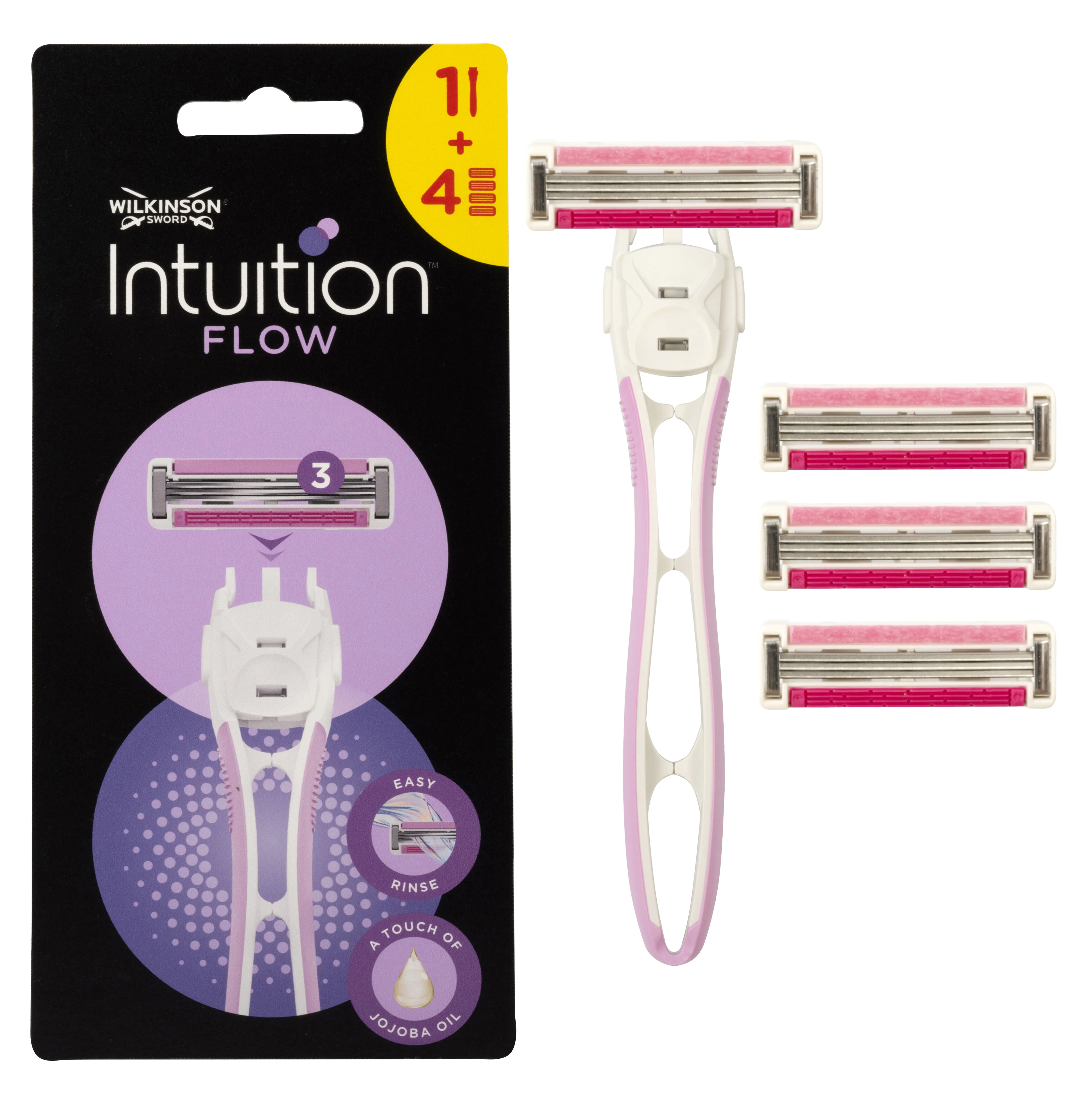 Wilkinson Intuition Flow ручка + 4 допуне