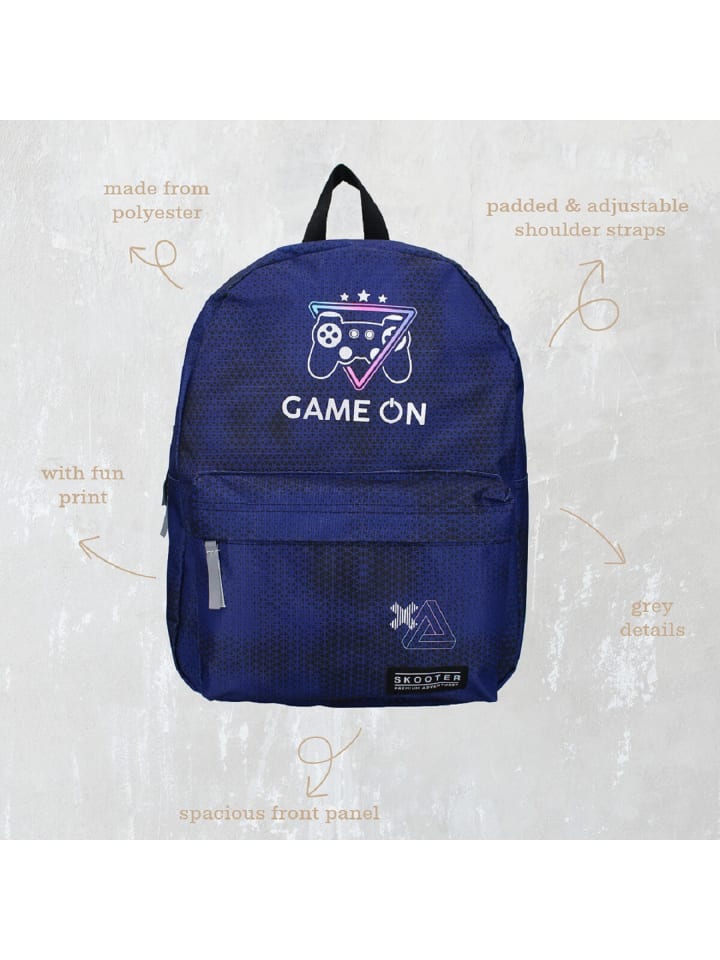 COFI 1453 Skooter Rucksack Blau Ergonomisch, geräumig & in Blau günstig kaufen 39 cm