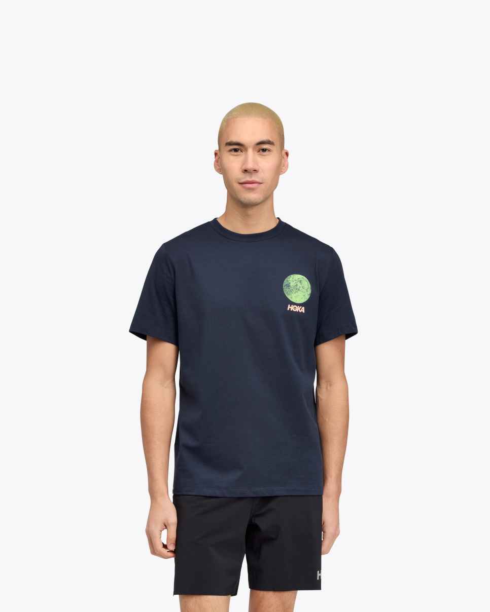 HOKA Collage Tee Varsity Navy