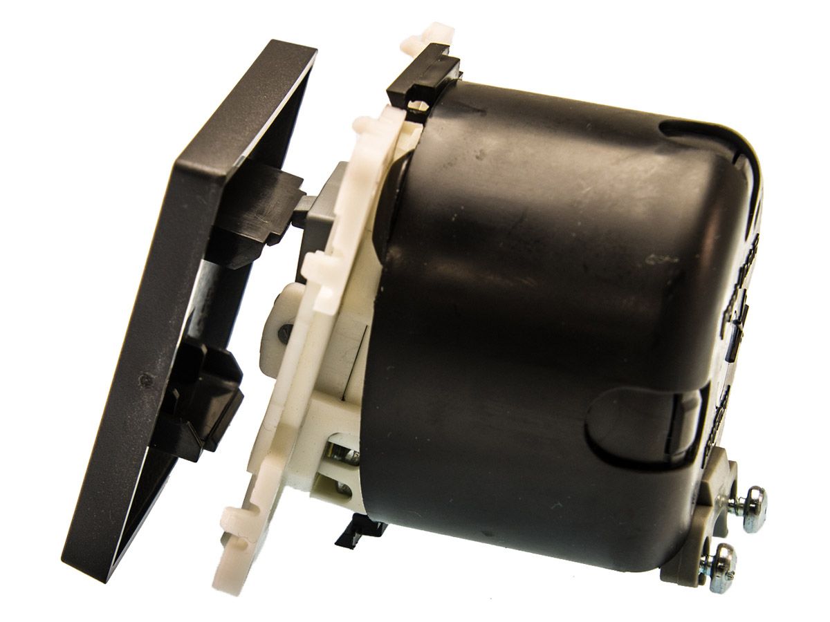 BBA 230 Volt graue Wippschalter