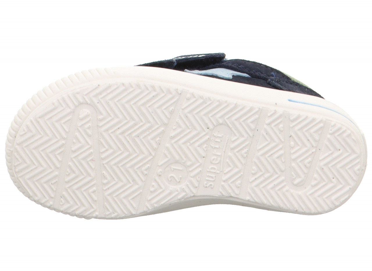 MOPPY - Blau/HellgrünSneaker low mit Klettverschluss