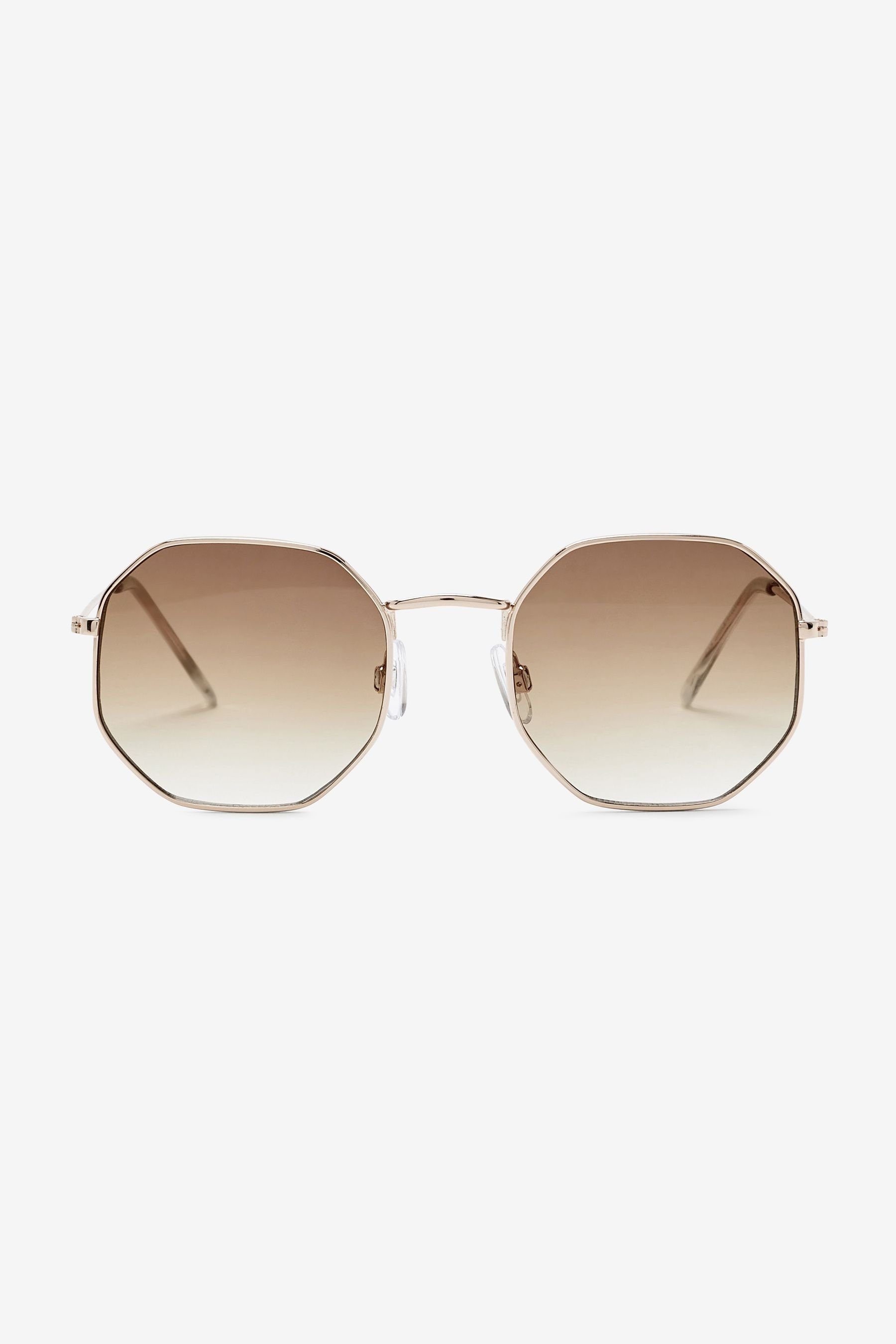 Next Sonnenbrille Sonnenbrille mit Sechseck-Rahmen (1-St)
