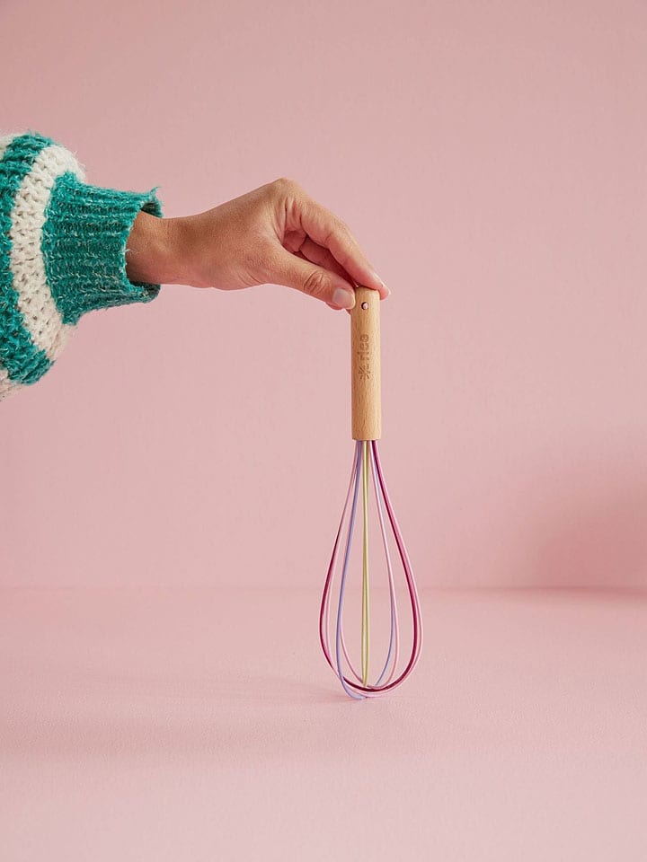 Rice Schneebesen in Lila/ Hellblau/ Rosa - (H)27 cm günstig kaufen onesize