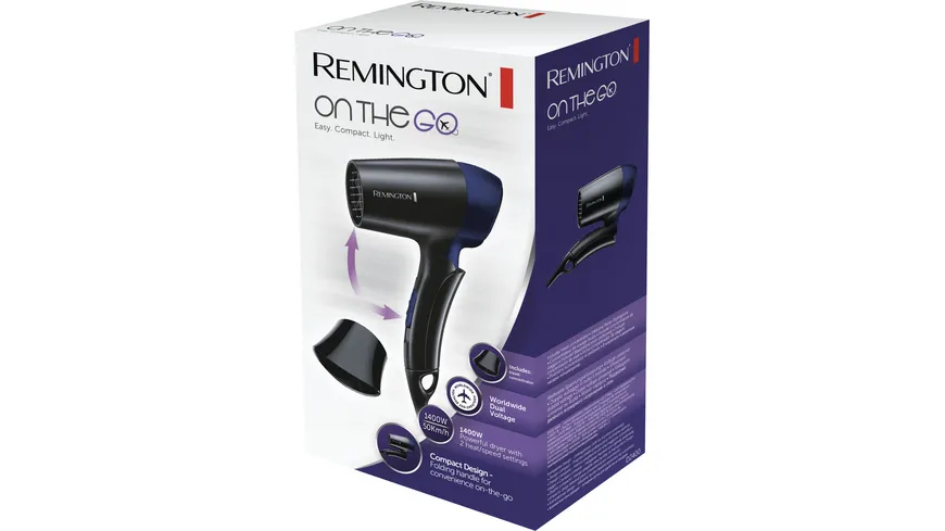 REMINGTON On The Go Reisehaartrockner D2400