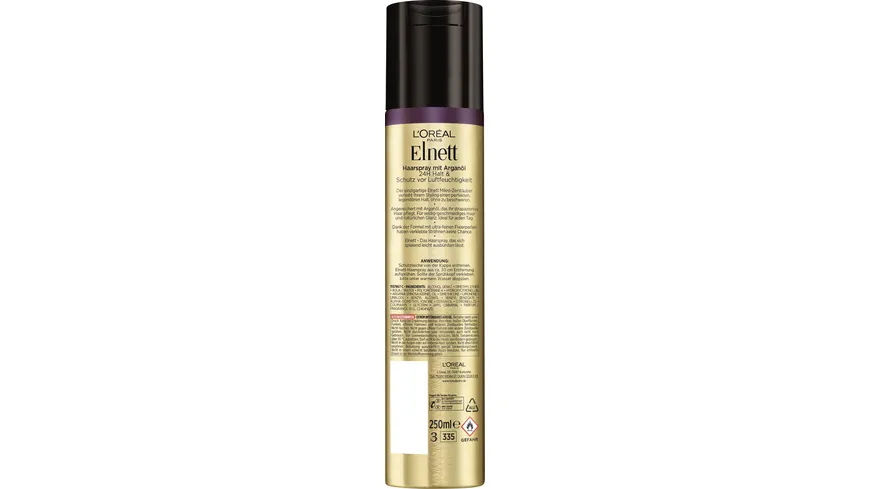 Elnett Haarspray Pflegendes Arganöl 250ml 250 ml