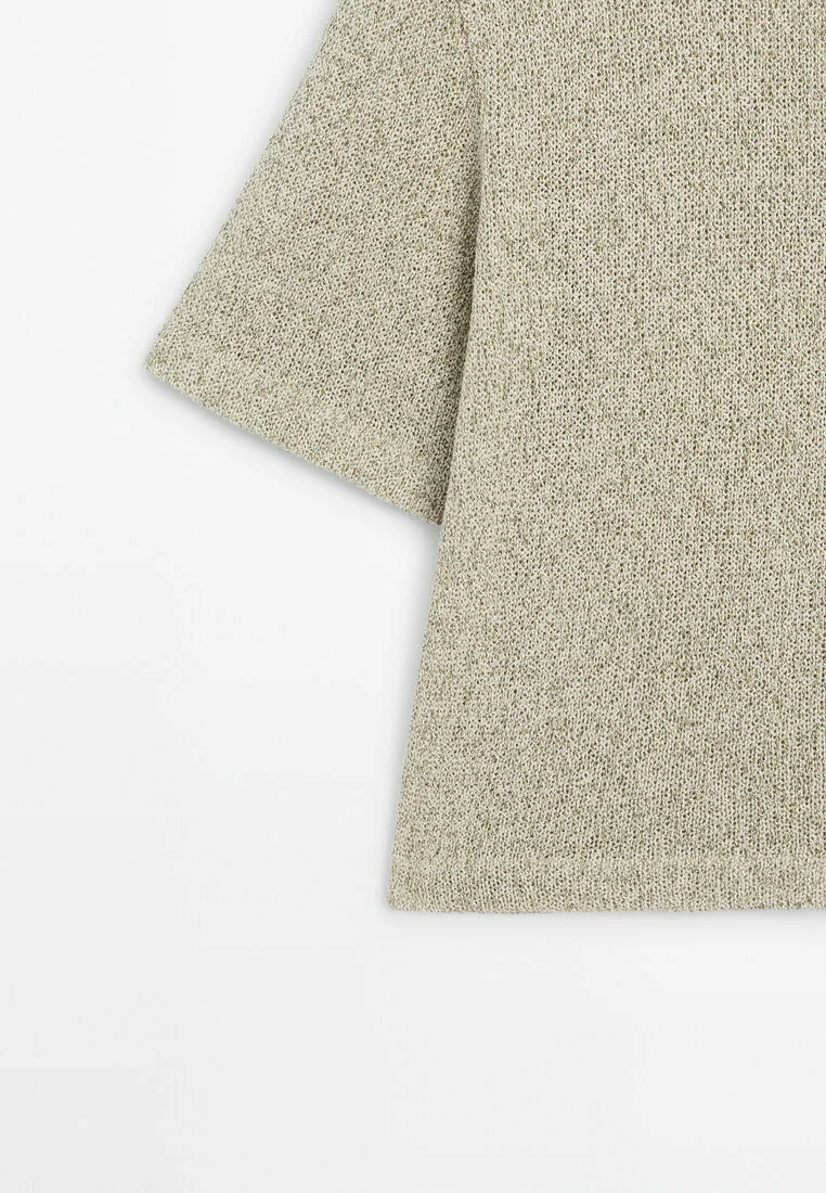 Massimo Dutti MANGA CORTA - Camiseta básica