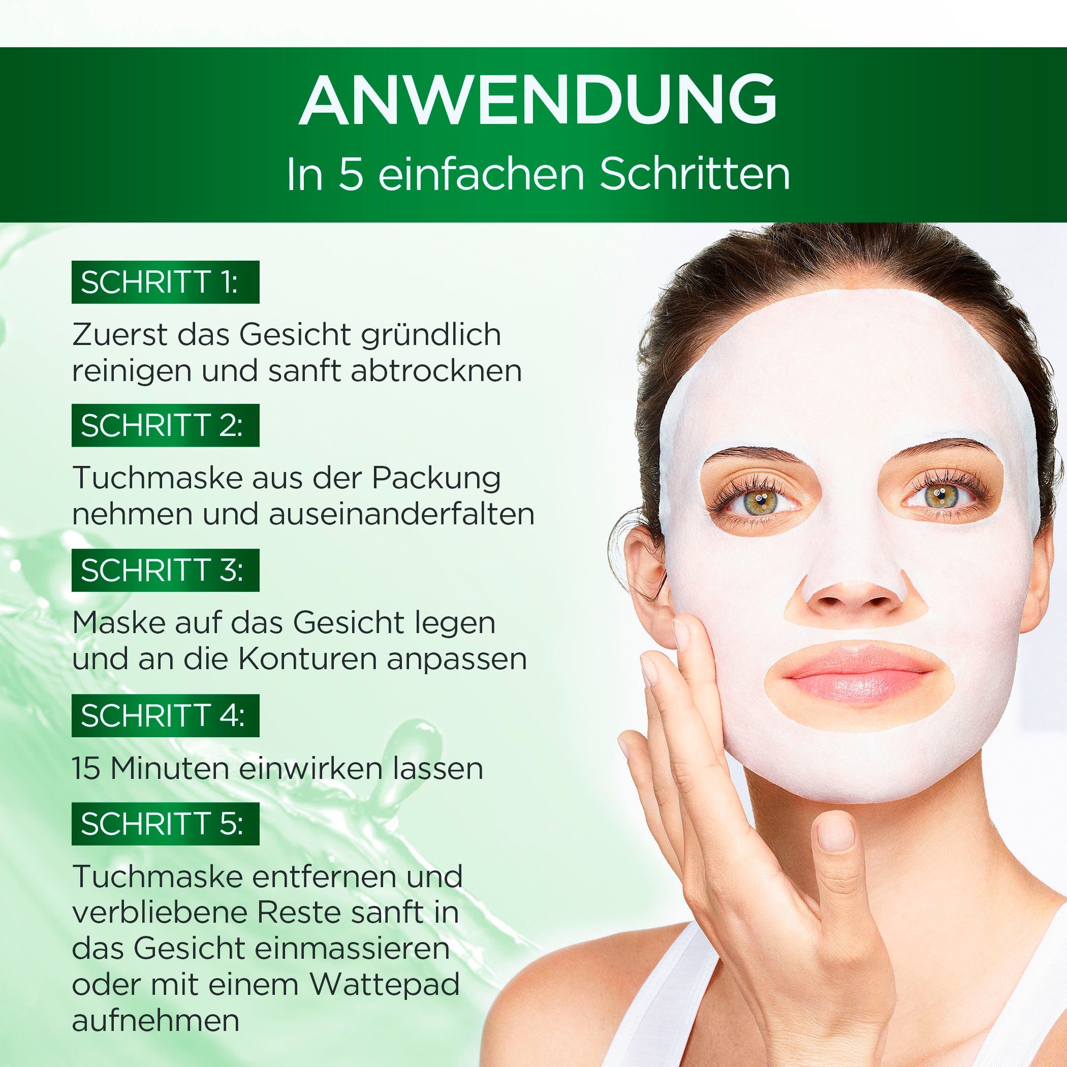 GARNIER Gesichtsmaske Garnier Tuchmasken Adventskalender