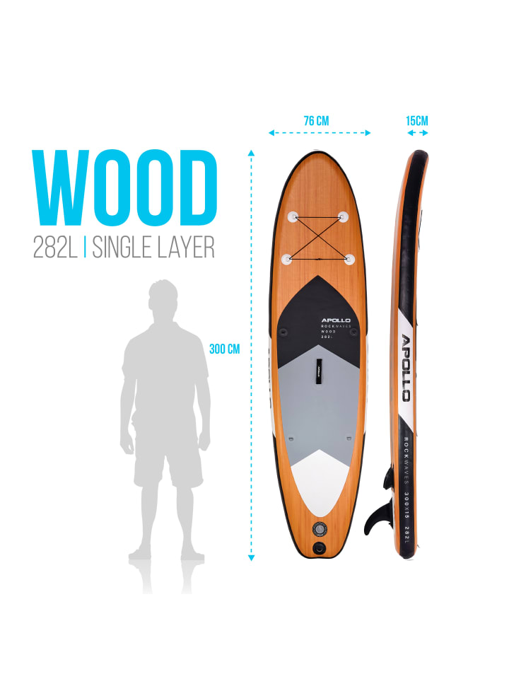 Apollo Aufblasbares Stand Up Paddle Board 