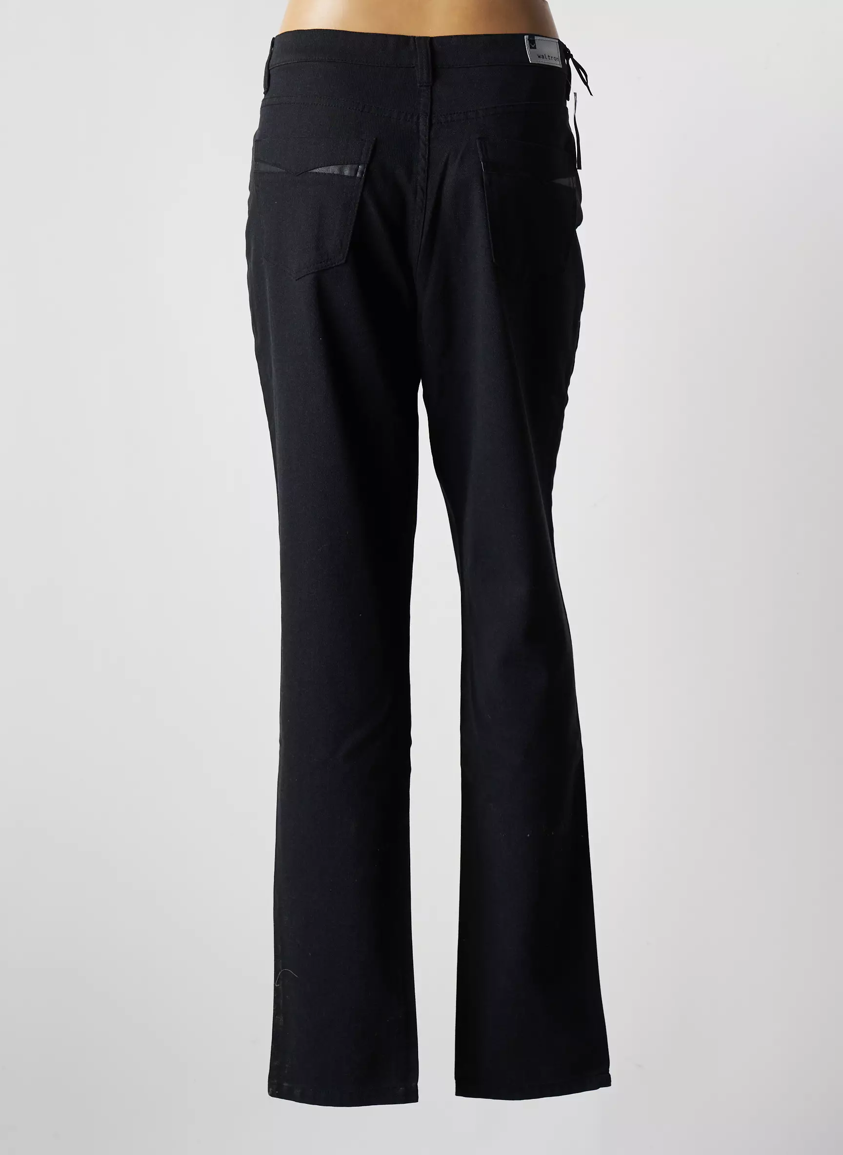 Waltron Pantalons Slim Femme couleur gris