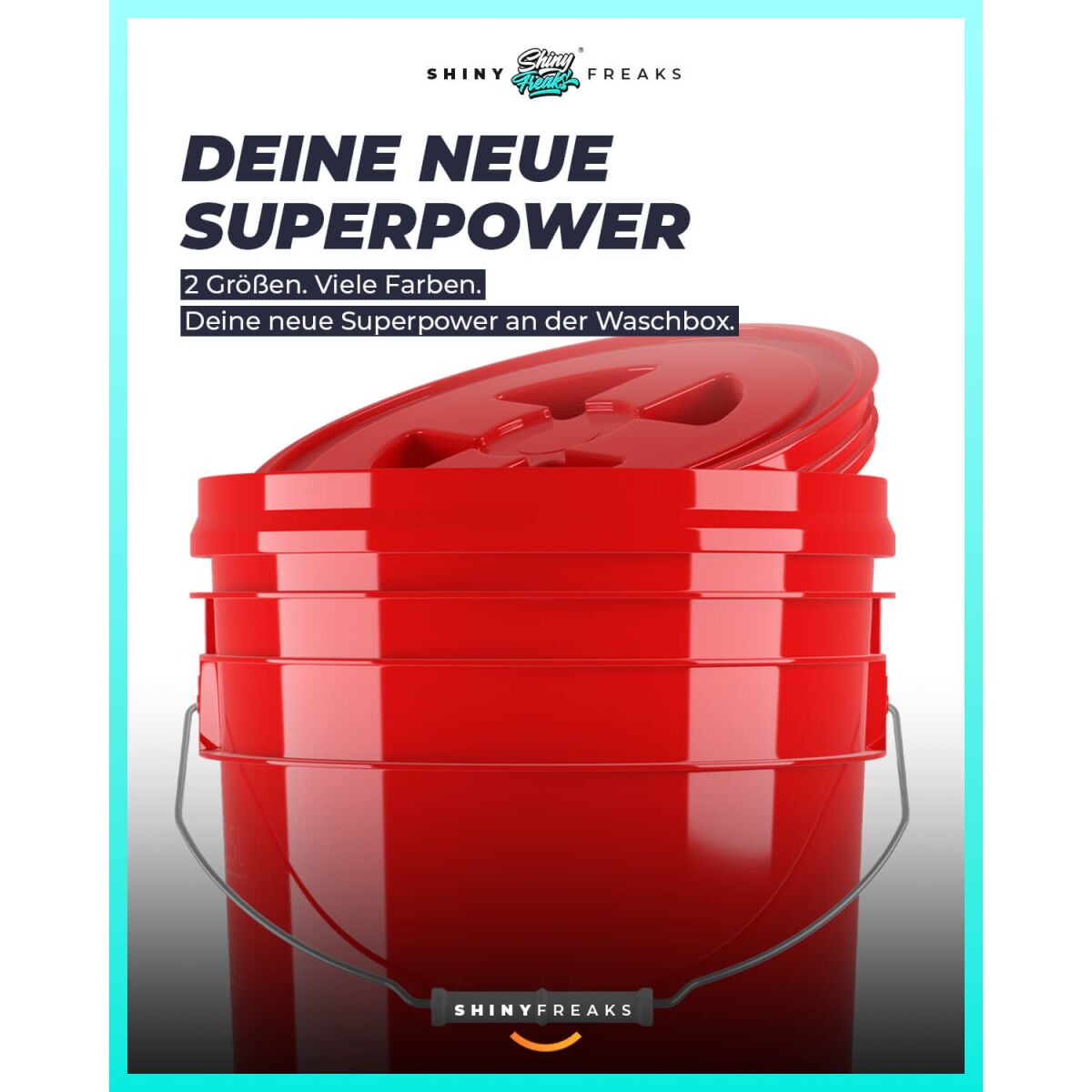 chemicalworkz Performance Buckets Wascheimer 5GAL Rot
