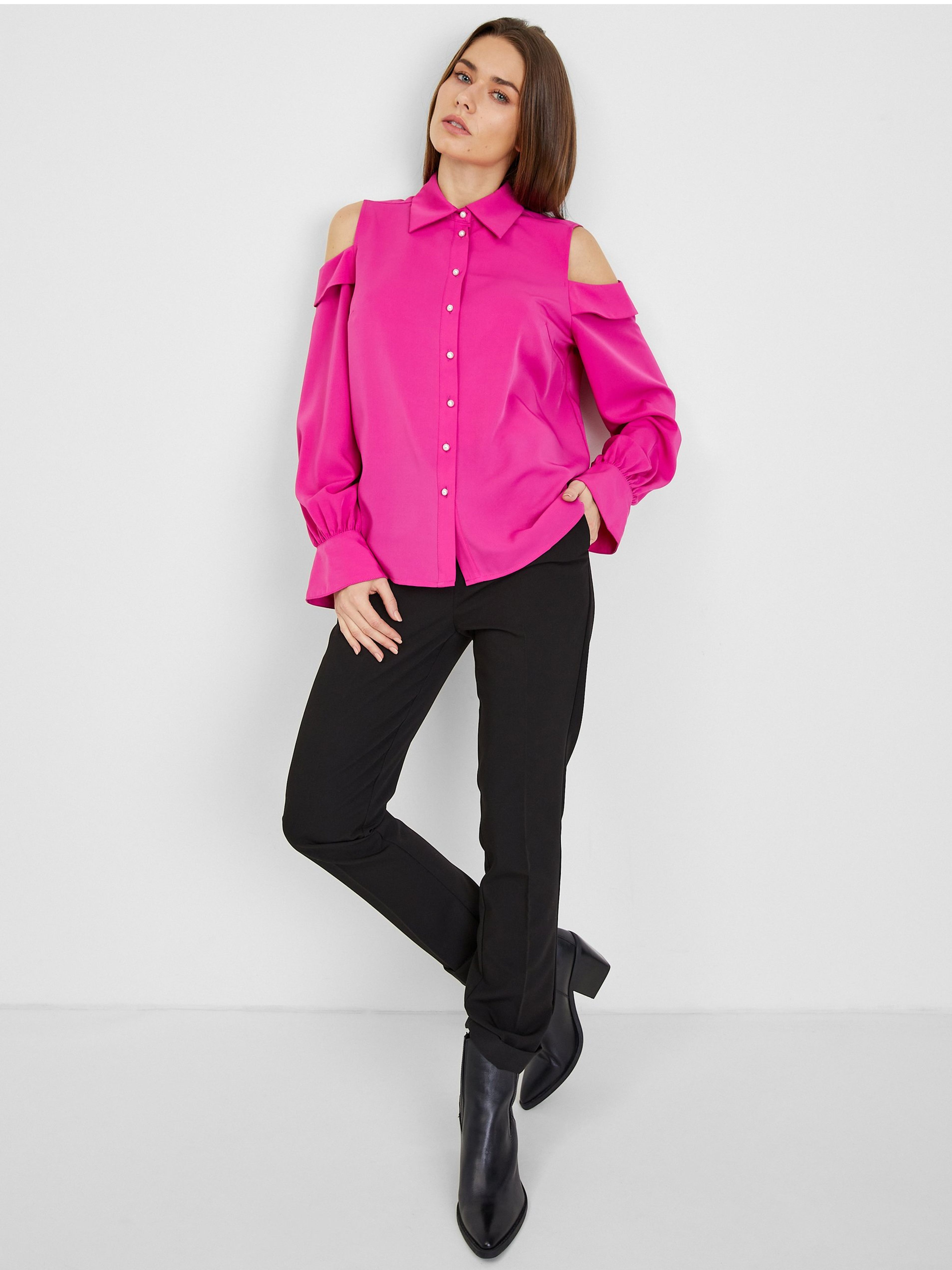 Rosa Damenbluse ORSAY