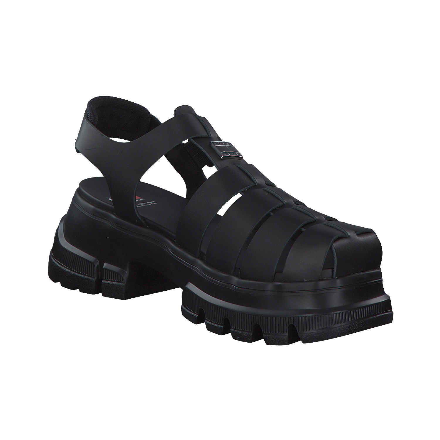 Tommy Hilfiger EN0EN02542, Keilsandaletten, Damen, Schwarz