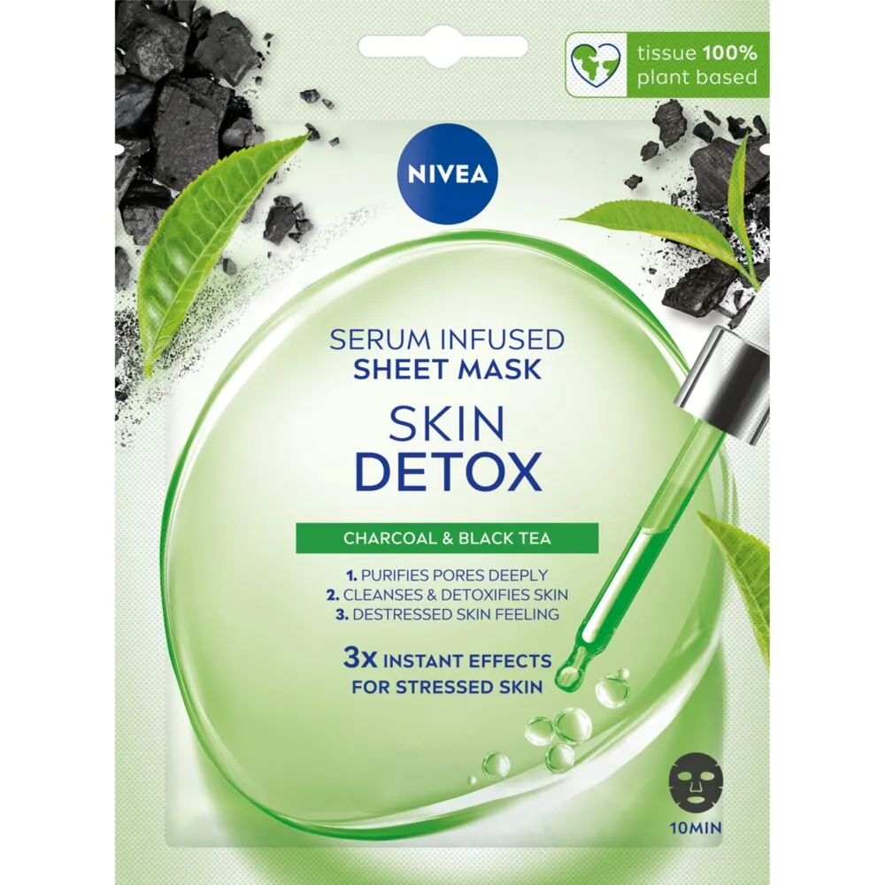 Nivea Skin Detox maska za lice sa detoksikacijskim serumom