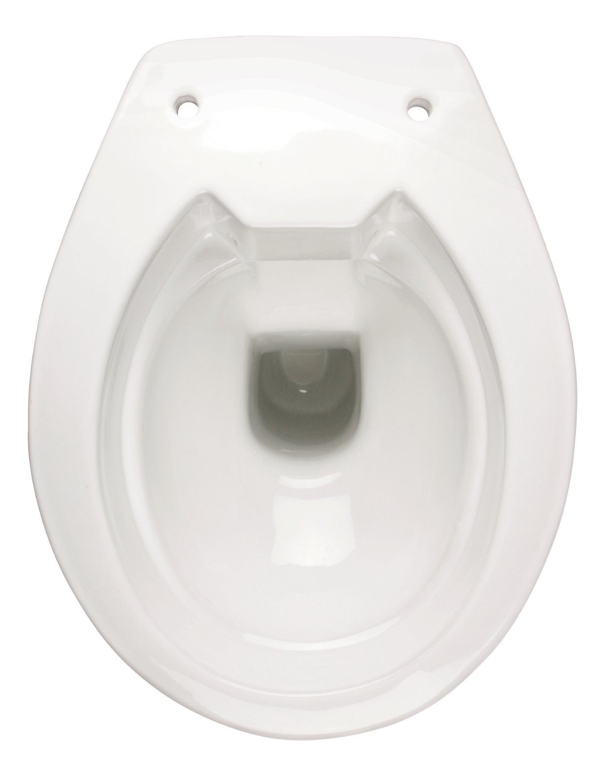 aquaSu Tiefspül-WC, Bodenstehend, Abgang Waagerecht, Stand-WC, spülrandlos, Tiefspüler, Abgang waagerecht, 572408