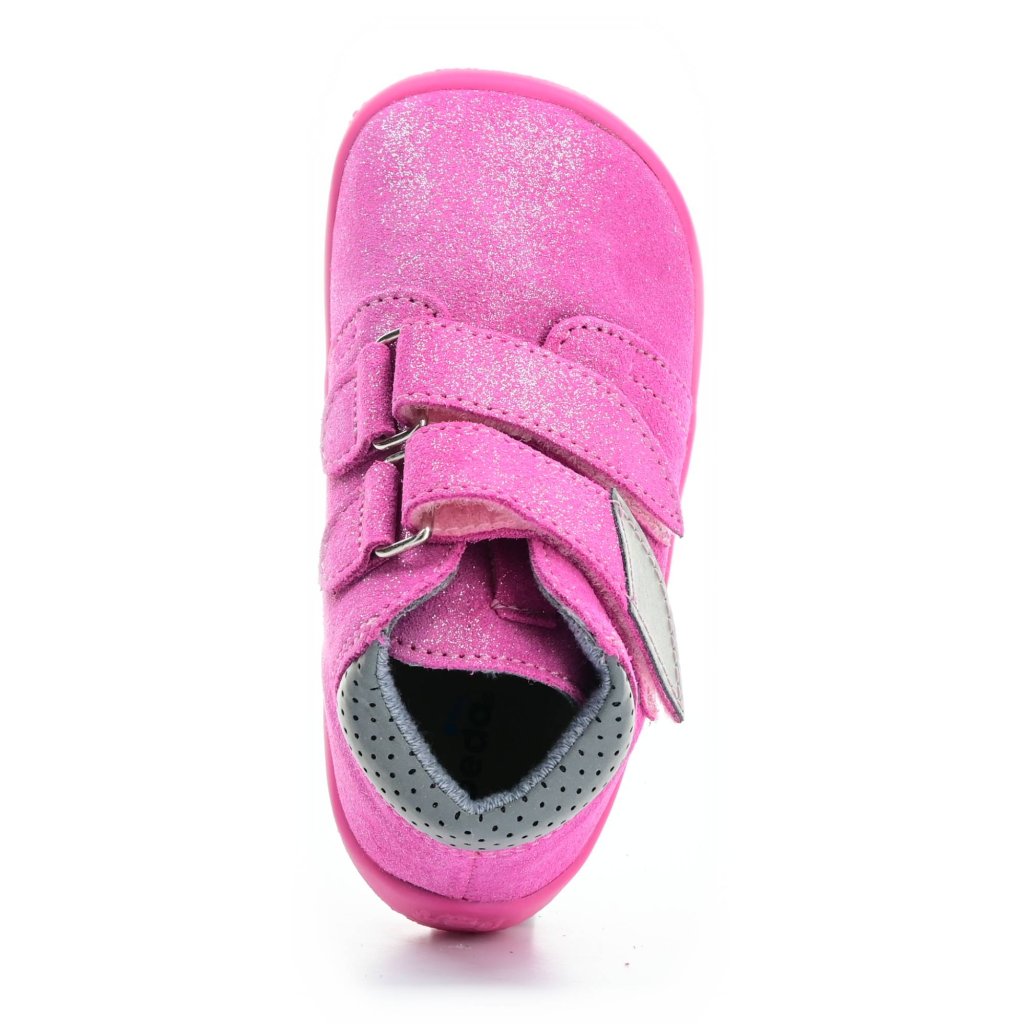 Beda Janette mit Membran und Hinterkappe (BF 0001/W/M/2/OP) rosa Barfuß-Stiefeletten