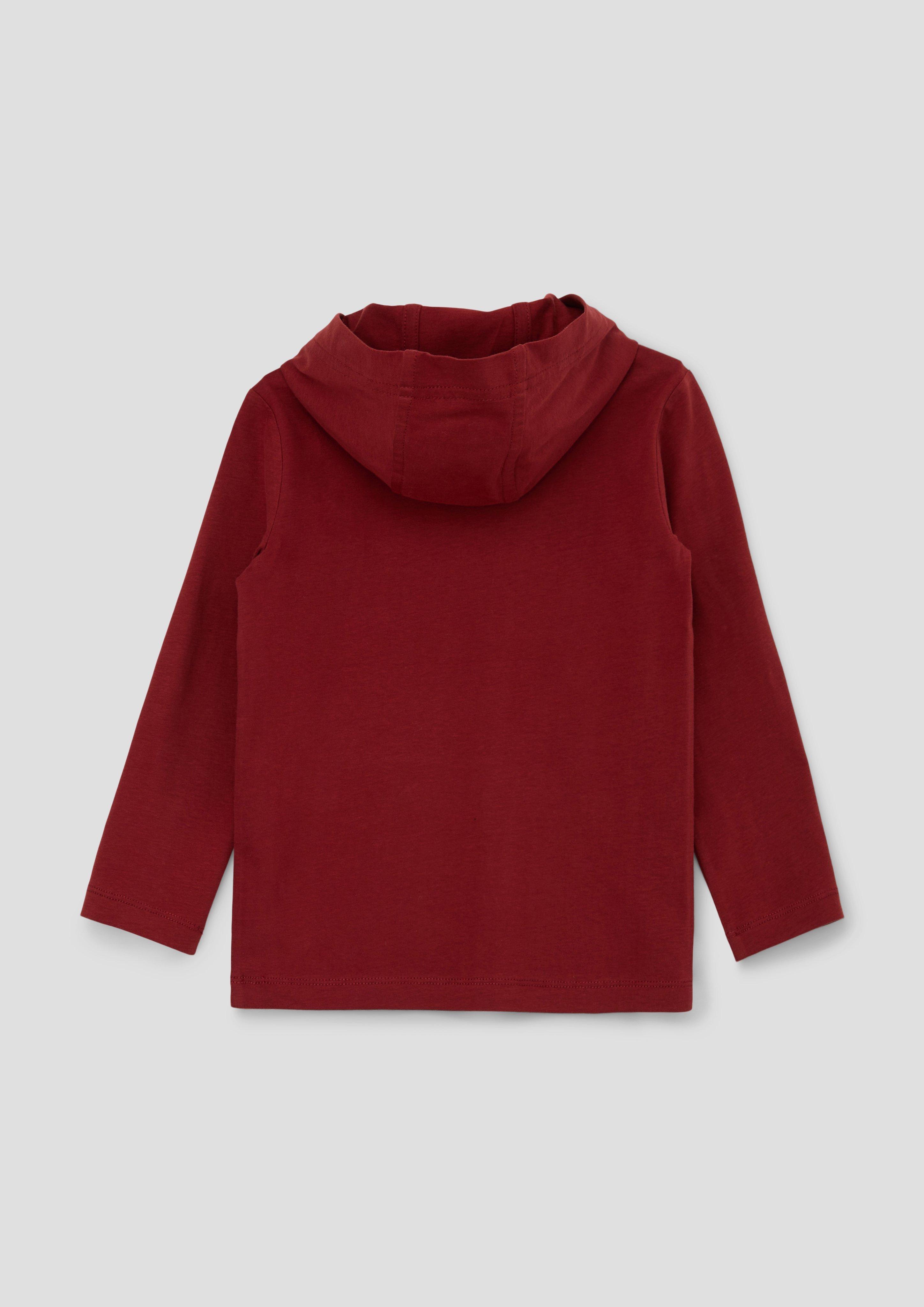 Longsleeve mit Kapuze  2134174-3865