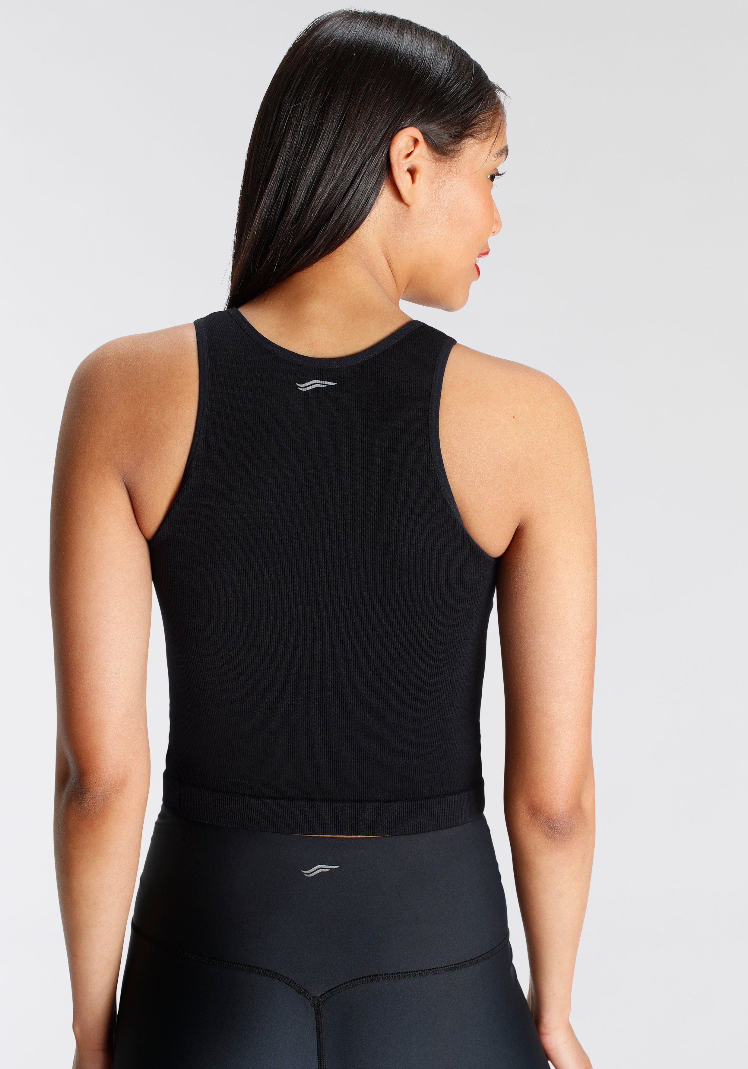 FAYN SPORTS Crop-Top Seamless aus atmungsaktivem Material
