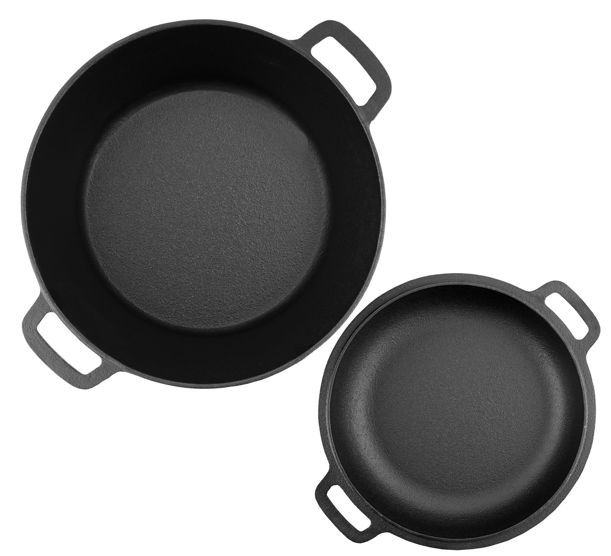 BBQ-Toro Schmortopf Gusseisen Topf 6,8 Liter, Schmortopf zum Kochen, Gusseisen