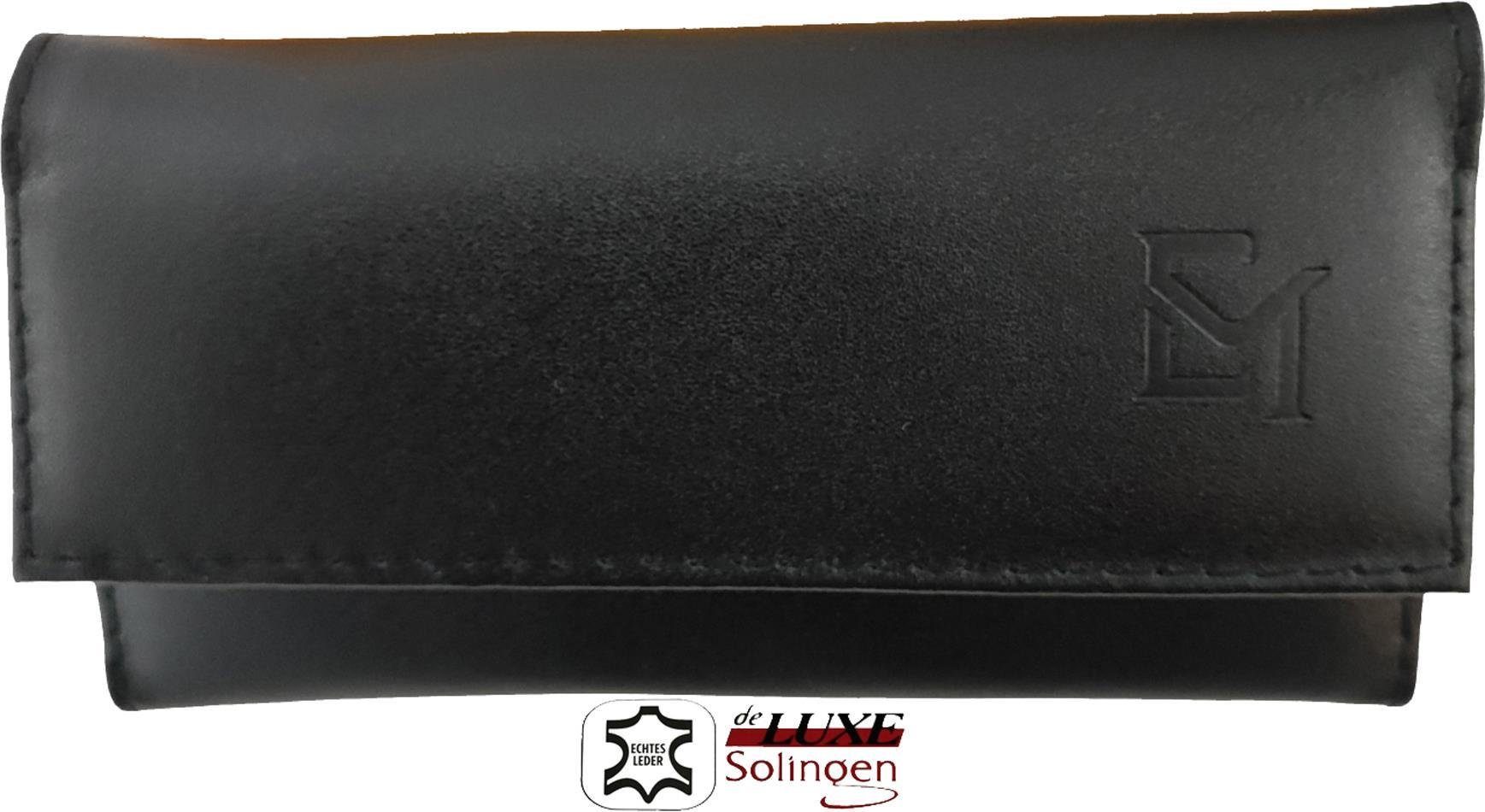 EloModa Maniküre-Etui Lederetui Nagelpflege Set Maniküre Etui 8-tlg Mit Nagelschere Solingen, 8 tlg.