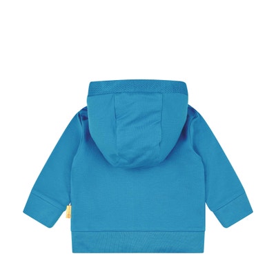Sweatjacke, mittelblau für Jungs