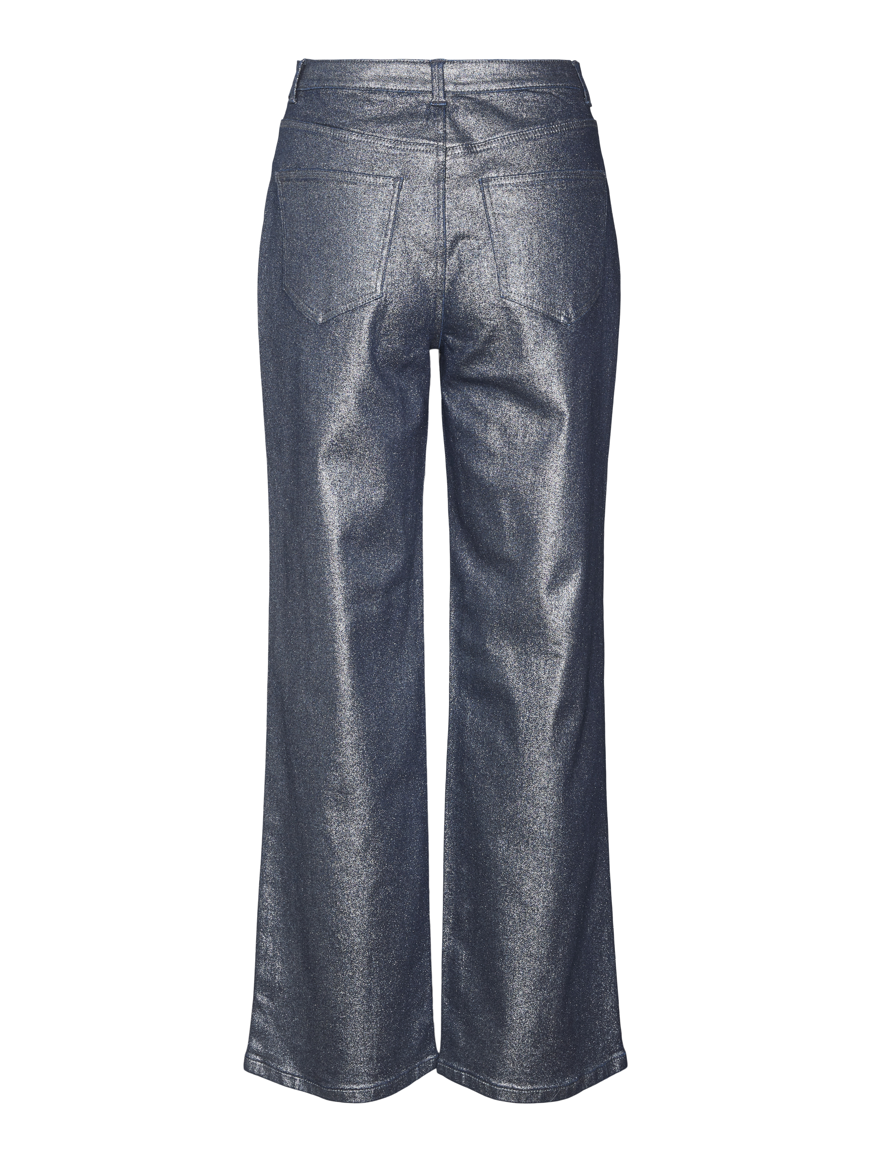 VMTESSA Hohe Taille Weit geschnitten Jeans
