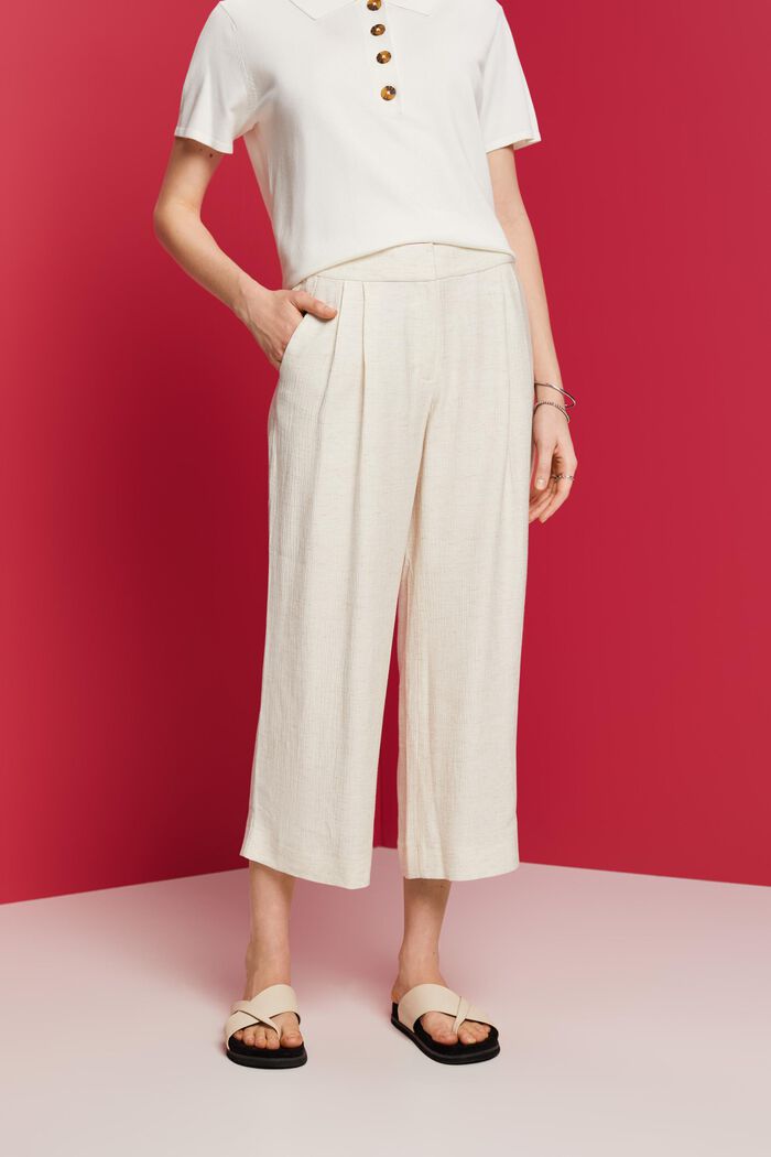 Culotte mit Crinkle-Effekt