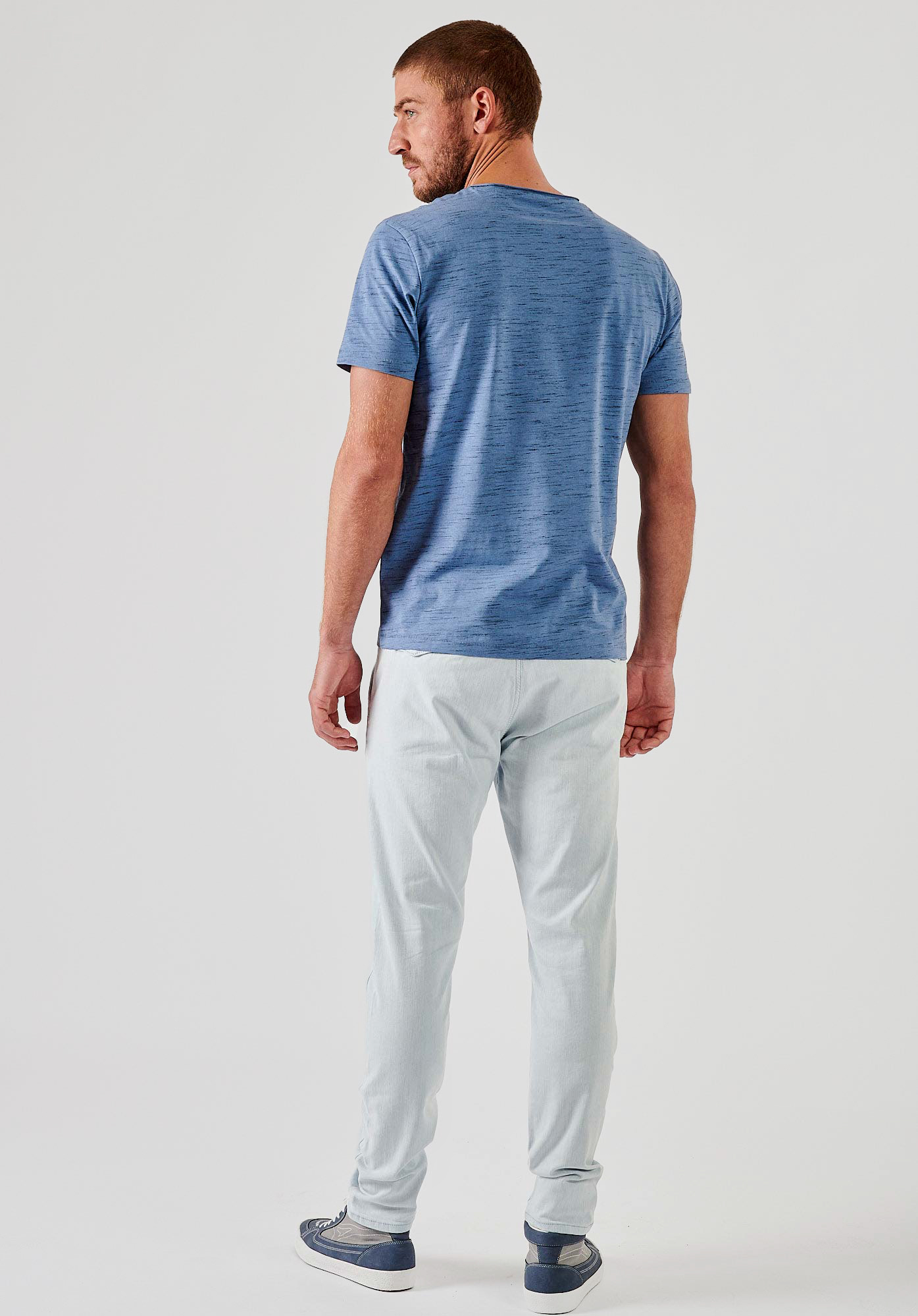 NETER  T-shirt bleu homme