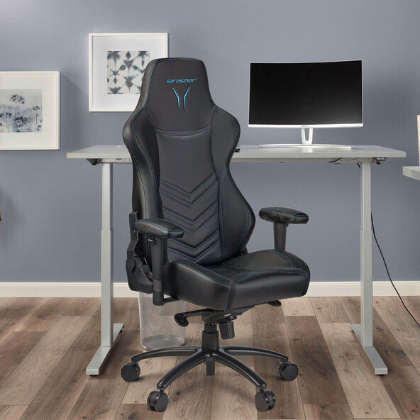 Gaming-Stuhl X89410, blau/schwarz