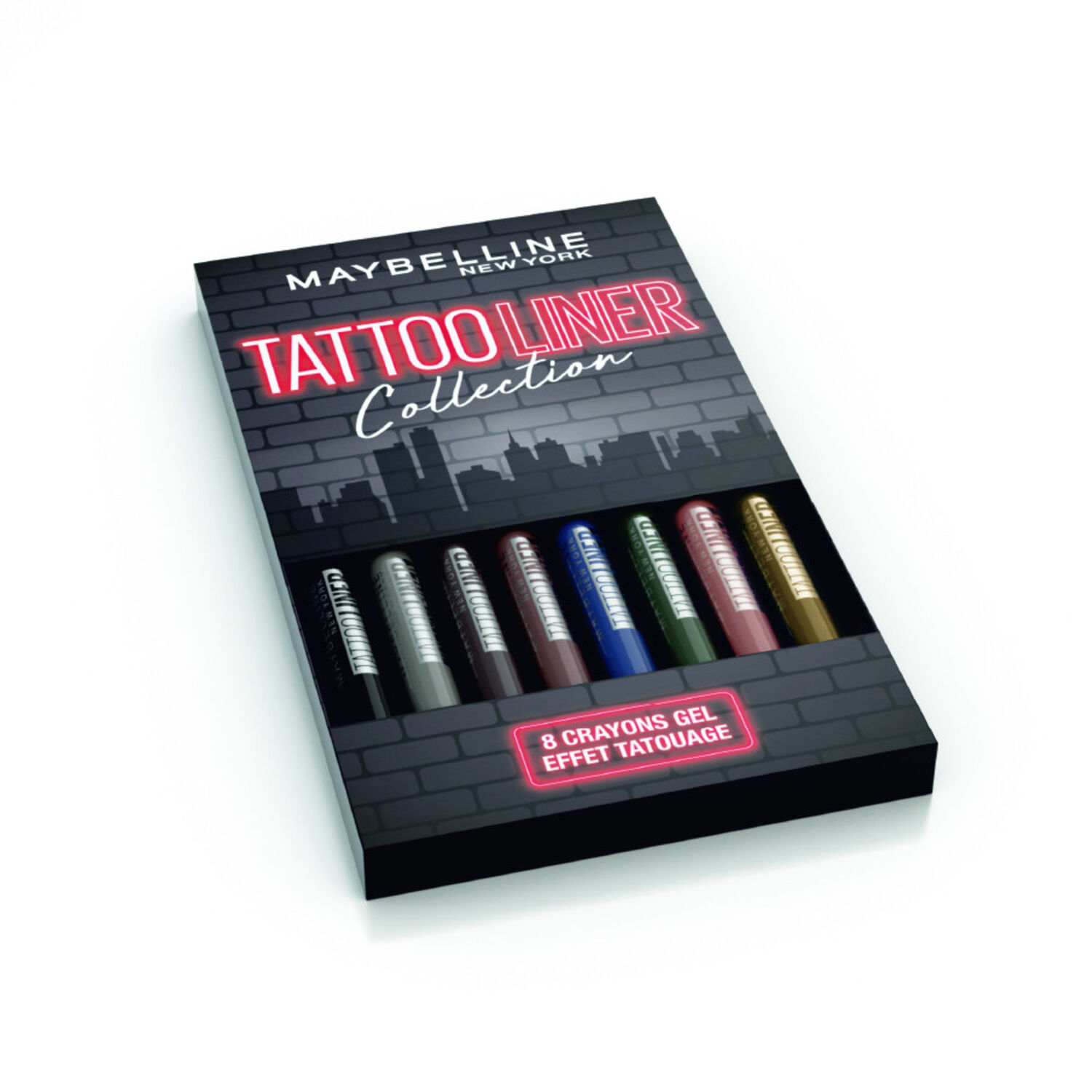 Maybelline New York Tattoo Liner Coffret Crayons yeux waterproof