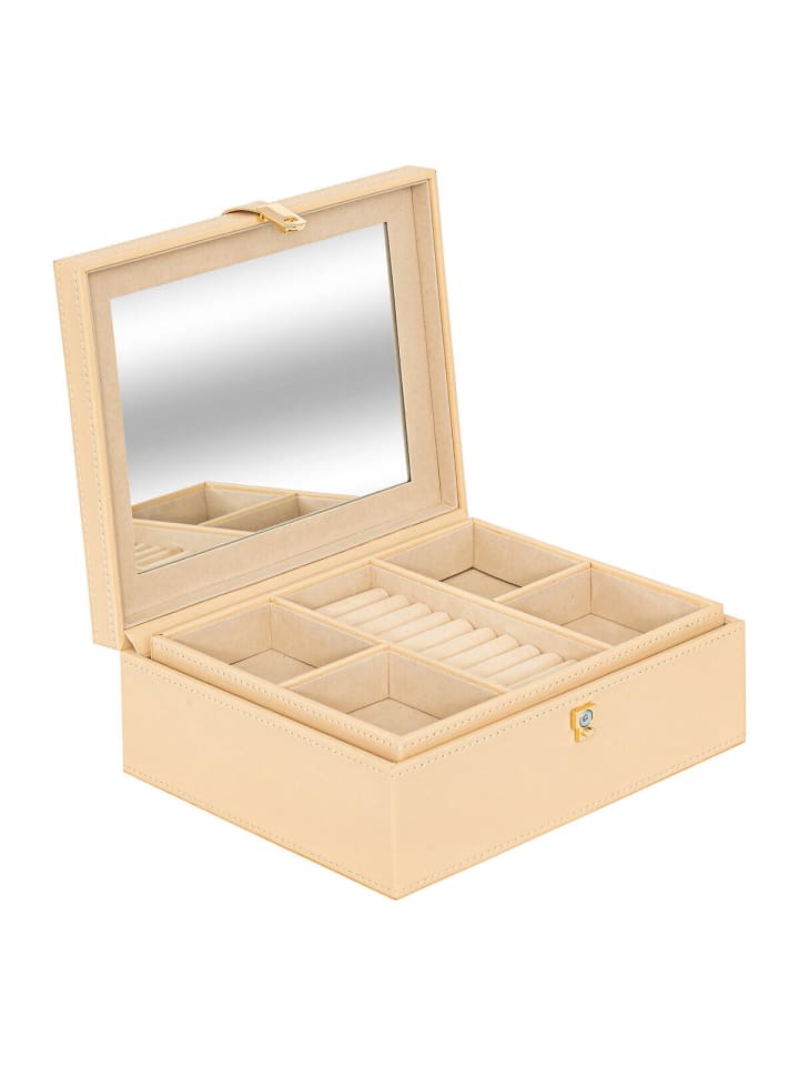 Atmosphera Créateur d'intérieur Schmuckschatulle in beige günstig kaufen onesize