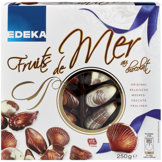 EDEKA Fruits de Mer au chocolat 250G