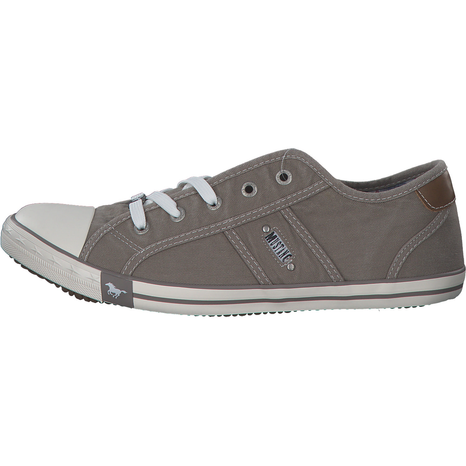 Mustang 1099310, Schnürschuhe, Damen, silbergrau