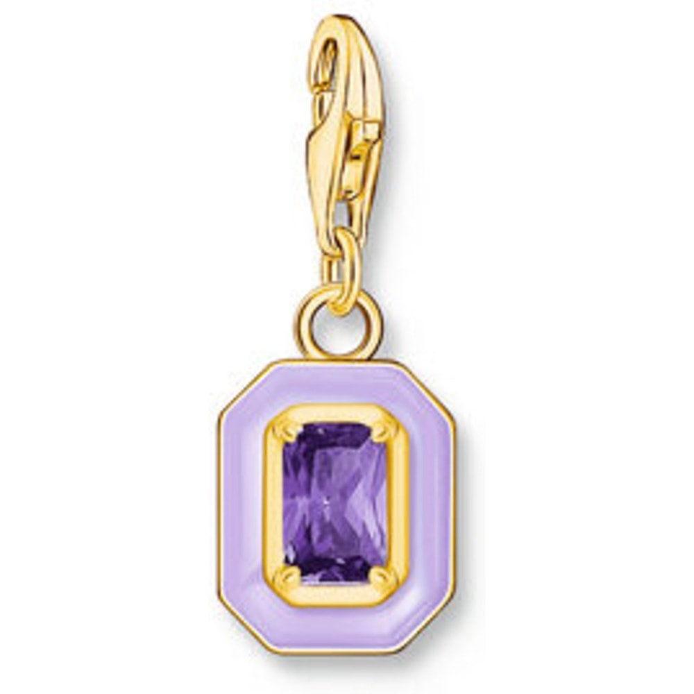 Thomas Sabo Charm Argent, Émail Pendentif