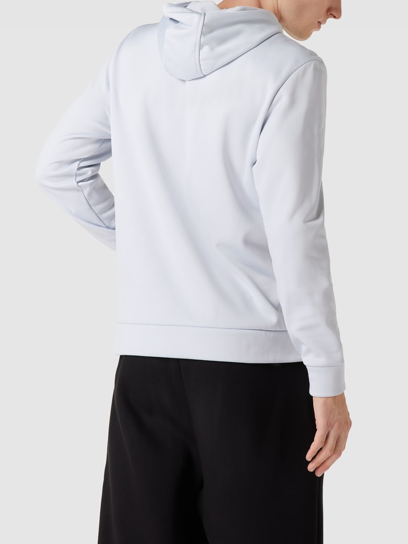 Hoodie mit Logo-Print Modell 'UA Armour Fleece Big Logo' in hellgrau