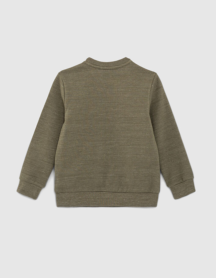 Sweat kaki Essentiel molleton bio